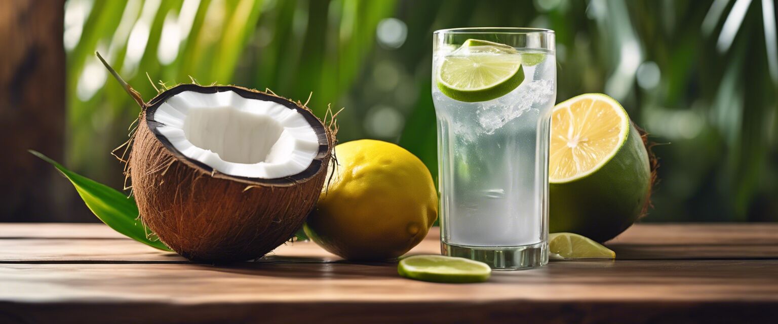 Hydration with coconut water