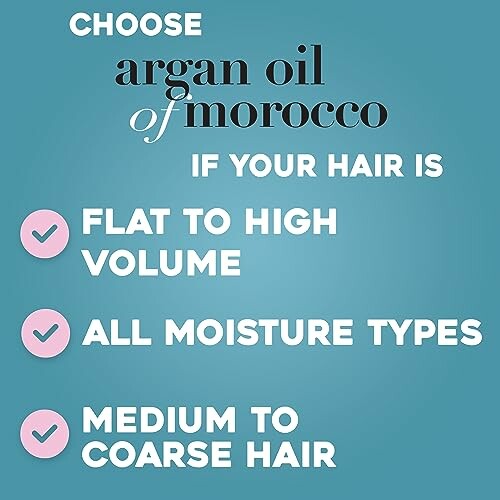 Argan oil of Morocco benefits for different hair types