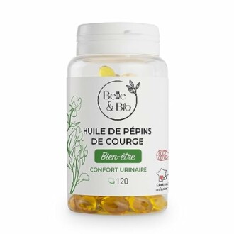 ACTION SUR LA PROSTATE - Pumpkin Seed Oil Capsules